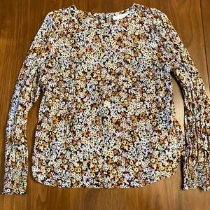 Loft Floral Blouse (M)
